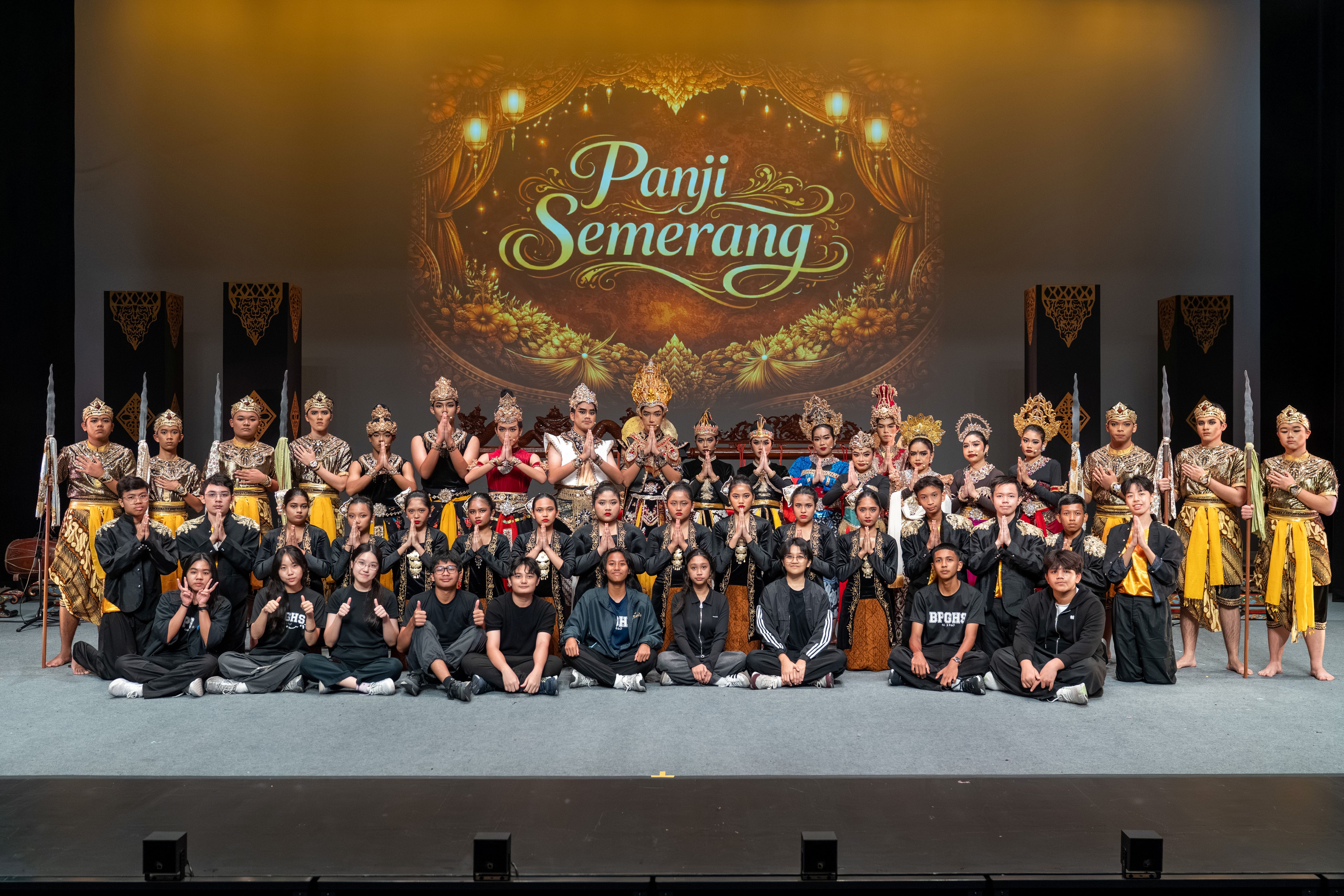 students doing a performance
